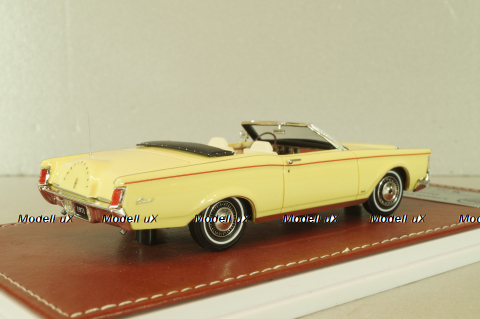 Lincoln Continental Mark III Convertible 1971, yellow, GIM011B, GIM 1:43