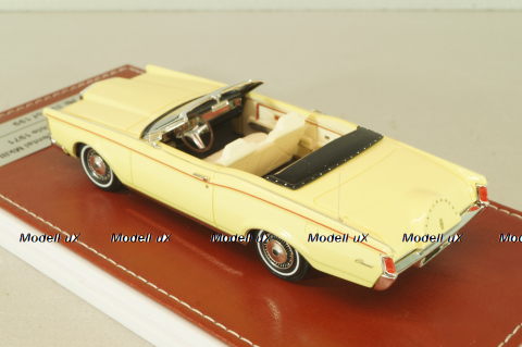 Lincoln Continental Mark III Convertible 1971, yellow, GIM011B, GIM 1:43