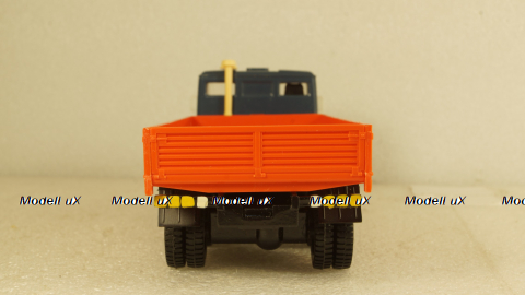 Камаз-5320 бортовой синий/оранжевый 07.1984, Арек 1:43