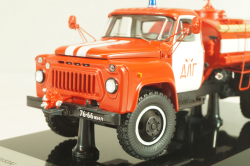 АЦУ-10 пожарный автомобиль на шасси Газ-53А 1980 г., 105331, DiP Models 1:43