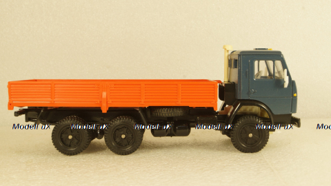 Камаз-5320 бортовой синий/оранжевый 07.1984, Арек 1:43