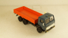 Камаз-5320 бортовой синий/оранжевый 07.1984, Арек 1:43