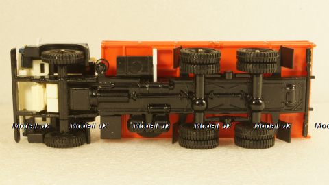 Камаз-5320 бортовой синий/оранжевый 07.1984, Арек 1:43