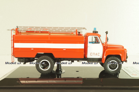 АЦ-30-106Г с.Спас, пожарная автоцистерна на шасси Газ-53-12, 105336, DIP Models 1:43