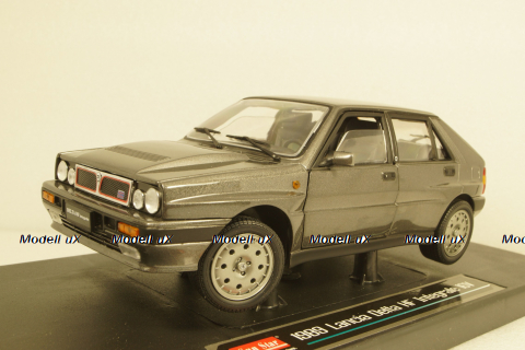 Lancia Delta HF Integrale 8V 1987 - grey metallic, SunStar 1:18