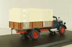 Opel Blitz S 3t 1937, truck, dark blue, 03061, Schuco 1:43