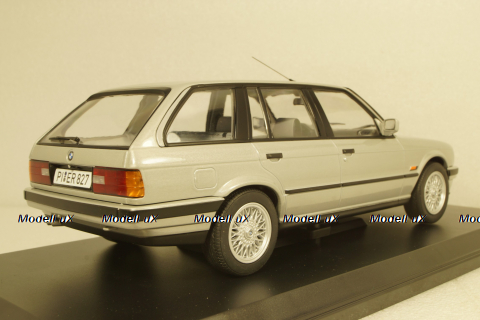 BMW 325 touring 1991 silver, 183216, Norev 1:18