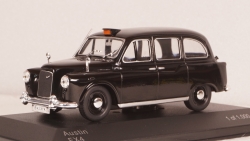 Austin FX4 London Taxi 1985 black, WB259, WhiteBox 1:43