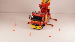 Renault D16 EPC-33 GIMAEX RIFFAUD PRX-B ECHELLE TRUCK SAPEURS POMPIERS, 116643, Eligor 1:43