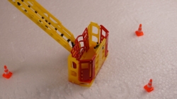 Renault D16 EPC-33 GIMAEX RIFFAUD PRX-B ECHELLE TRUCK SAPEURS POMPIERS, 116643, Eligor 1:43