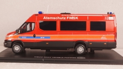 IVECO FIAT NEW DAILY 35-210 VAN HI-MATIC MINIBUS SUISSE POMPIERS 2019, 116791, Eligor 1:43