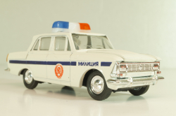 Москвич-412, Милиция, белый, Тантал/Радон 1:43 Дефект!