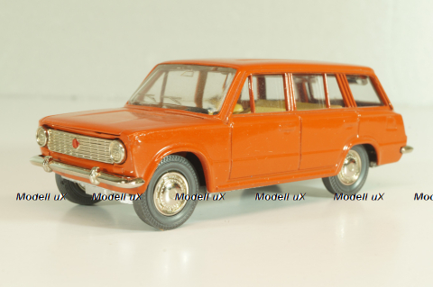 Ваз-2102 А11, Жигули, кирпичный, Май 19..г, Тантал/Радон 1:43