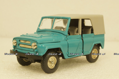 Уаз-469 А34, 1988г., Тантал/Радон 1:43