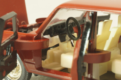 Ваз-2105 жигули, бордовая, август 1988г.,Тантал/Радон 1:43