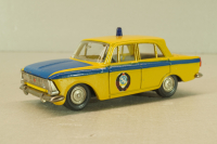 Москвич-412 А8, ГАИ, 3 зажима,Тантал/Радон 1:43 (Без коробки!)