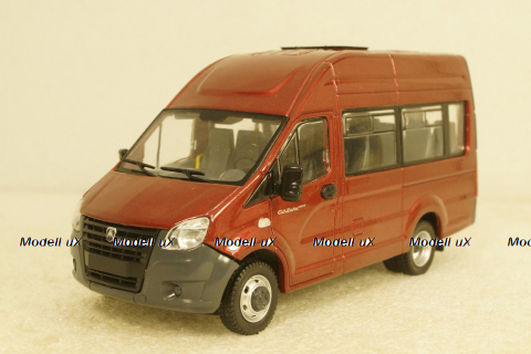 ГАЗель Next A65R22, бордовый, H659, НАП 1:43