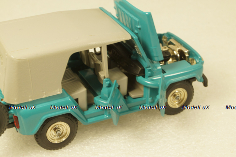 Уаз-469 А34, 1988г., Тантал/Радон 1:43