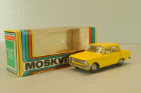 Москвич-412 А2, 2 зажима, желтый, декабрь 1978, Тантал/Радон 1:43