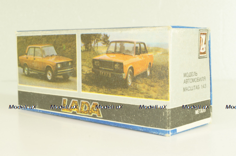 Ваз-2108 Лада, серая, май 1995г., Тантал/Радон 1:43