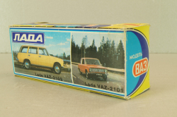 Ваз-2101 Милиция, бело-голубой, сентябрь 1990г.,  Тантал/Радон 1:43