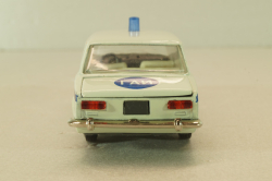 Ваз-2101 Милиция, бело-голубой, сентябрь 1990г.,  Тантал/Радон 1:43