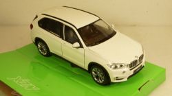BMW X5 (F15) white, 24052, Welly 1:24