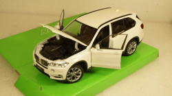 BMW X5 (F15) white, 24052, Welly 1:24