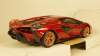 Lamborghini Sian FKP 37, metallic-red, Burago 1:24