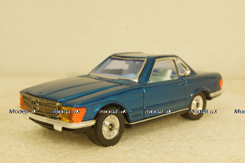 Mercedes 350SL blue, Corgi 1:43