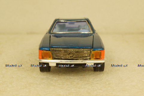 Mercedes 350SL blue, Corgi 1:43