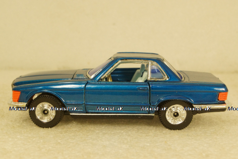 Mercedes 350SL blue, Corgi 1:43