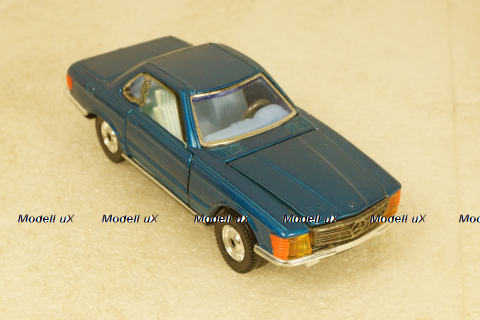 Mercedes 350SL blue, Corgi 1:43