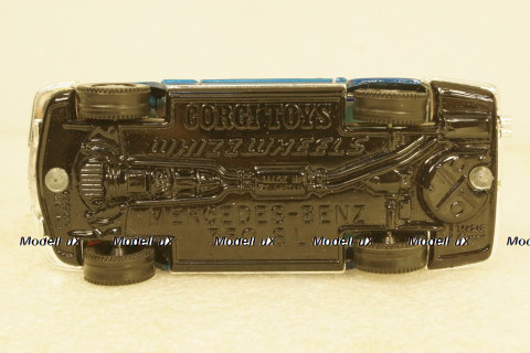 Mercedes 350SL blue, Corgi 1:43