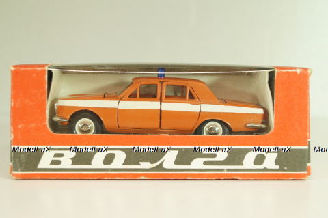 Газ-24 Волга, пожарная, май 1994г., Тантал/Радон 1:43