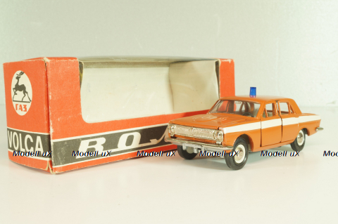 Газ-24 Волга, пожарная, май 1994г., Тантал/Радон 1:43