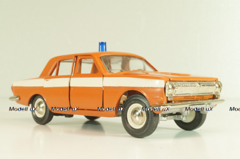 Газ-24 Волга, пожарная, май 1994г., Тантал/Радон 1:43