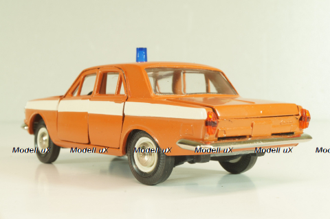 Газ-24 Волга, пожарная, май 1994г., Тантал/Радон 1:43