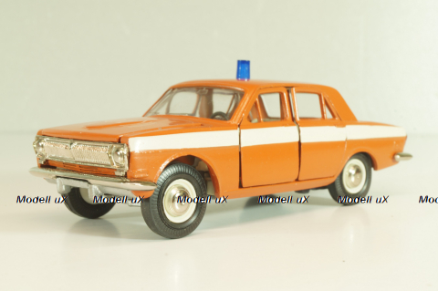 Газ-24 Волга, пожарная, май 1994г., Тантал/Радон 1:43