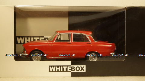Москвич 412 красный, WB124073, WhiteBox 1:24