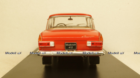 Москвич 412 красный, WB124073, WhiteBox 1:24