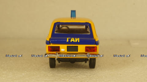 Иж-1500 Комби Милиция  дно перевертыш, пластик, Тантал/Радон 1:43