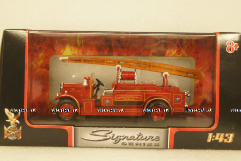 Leyland FK-1 1934 fire truck, YM43009,  Yat Ming 1:43