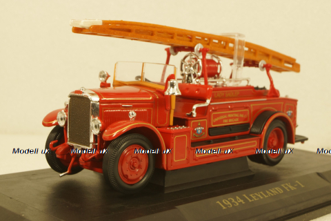 Leyland FK-1 1934 fire truck, YM43009,  Yat Ming 1:43