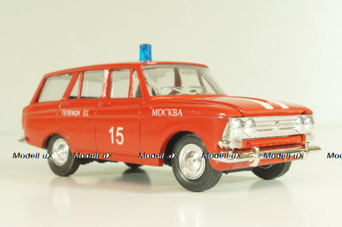 Москвич-426, пожарный, Сентябрь 2010г., Агат 1:43