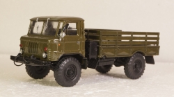 ГАЗ-66 бортовой хаки Декабрь 2006, Агат 1:43