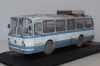 Лаз-696Н с газовыми баллонами бело-голубой, Improved Models 1:43