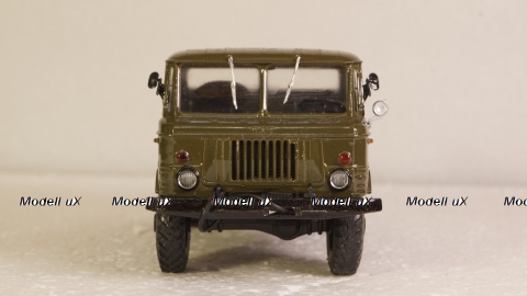 ГАЗ-66 бортовой хаки Декабрь 2006, Агат 1:43