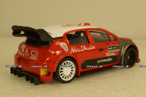 Citroen C3 WRC 2017 "OFFICIAL PRESENTATION VERSION", 155365, Norev 1:43