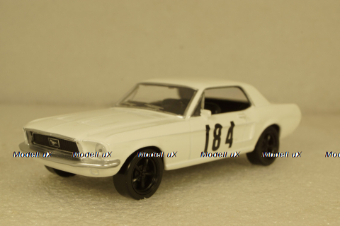 Ford Mustang Coupe 1968 - white #184, 270557, Norev 1:43